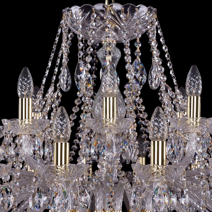 Подвесная люстра bohemia ivele crystal 1413 1413/20+10/400/g