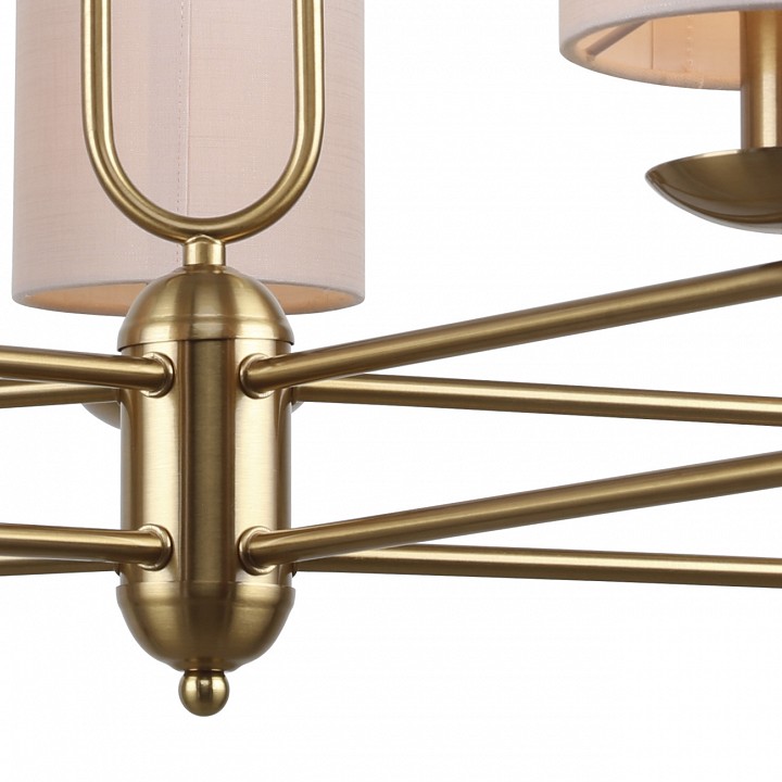 Люстра на штанге escada eclipse 10166/5pl brass