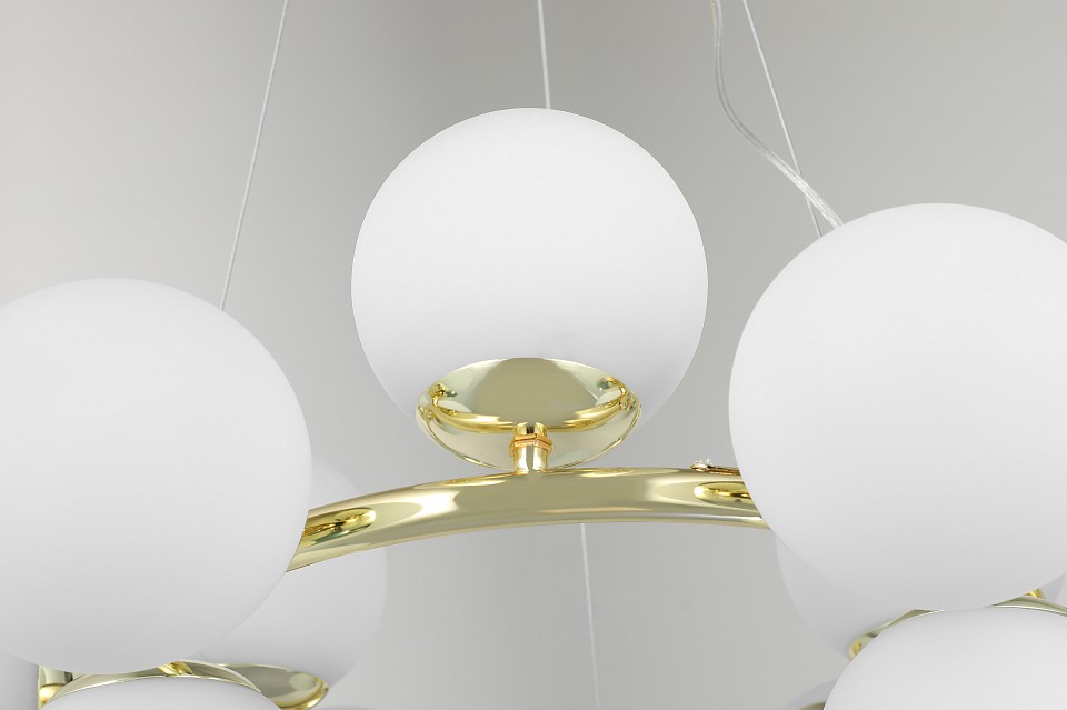 Подвесная люстра lumina deco fino tp 2002-12 gd