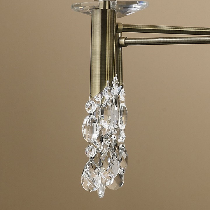 Подвесная люстра mantra tiffany 3870