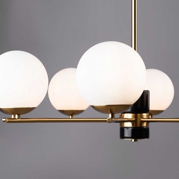 Люстра на штанге freya marble fr5230pl-08bs
