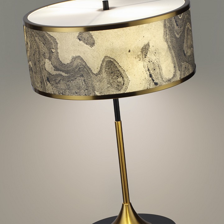 Настольная лампа декоративная odeon light bergi 5064/2t