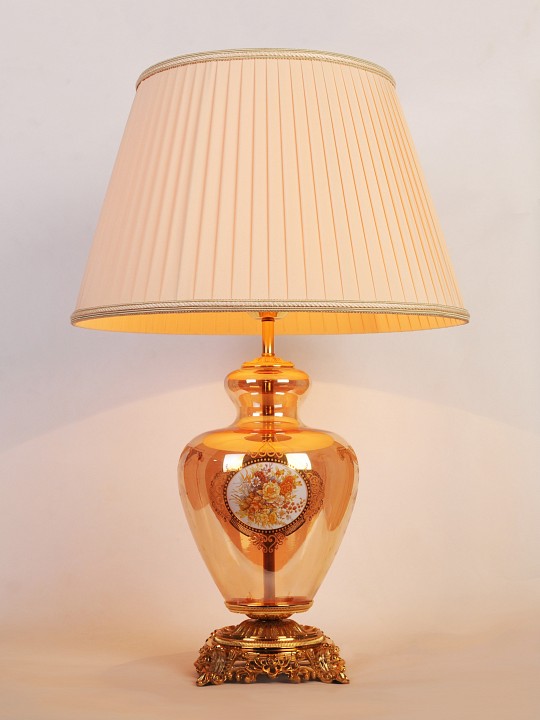 Настольная лампа декоративная abrasax 8101 tl.8101-1go
