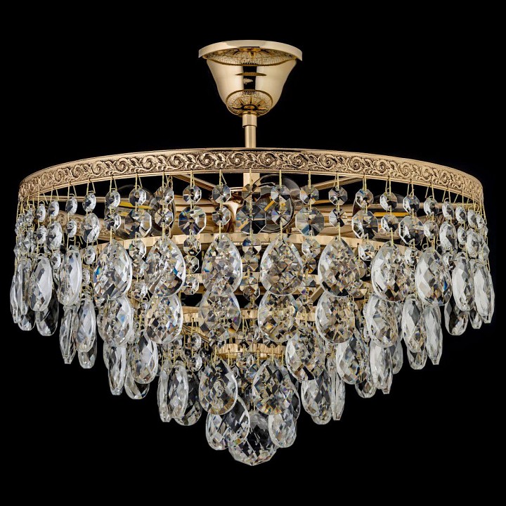 Люстра на штанге arti lampadari castellana gold castellana e 1.3.38.608 g