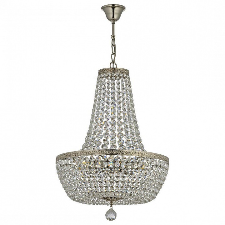 Подвесная люстра arti lampadari castellana nickel castellana e 1.5.40.100 n