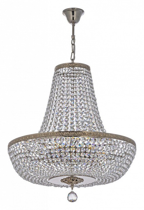 Подвесная люстра arti lampadari castellana nickel castellana e 1.5.50.100 n