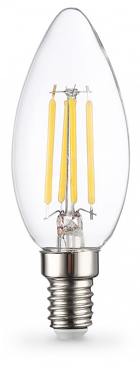 Лампа светодиодная ambrella light c35 e14 15вт 4000k 351514