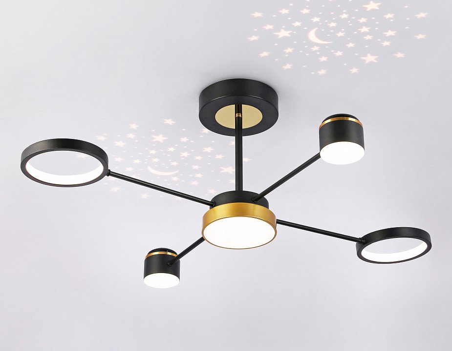 Люстра на штанге ambrella light fl fl51632
