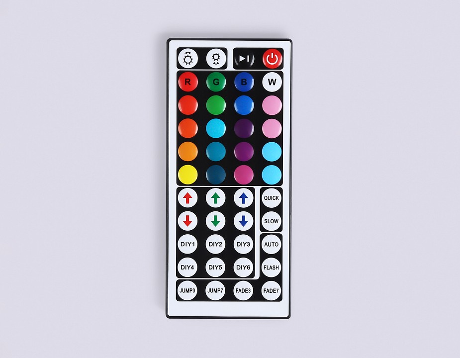 Контроллер-регулятор цвета rgb с пультом ду ambrella light gs gs11251