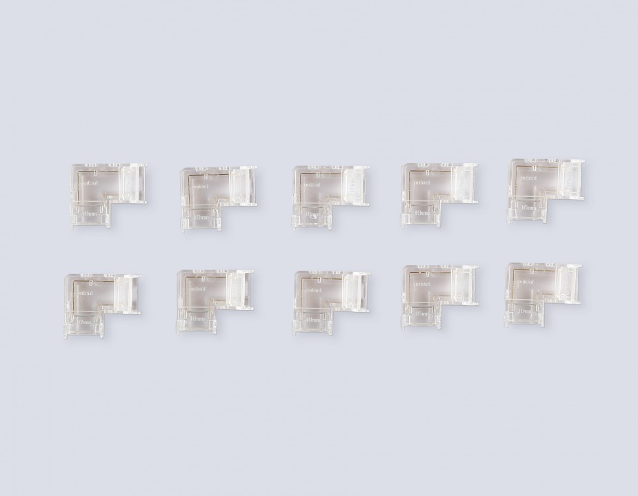 Соединитель лент угловой жесткий ambrella light  gs6861