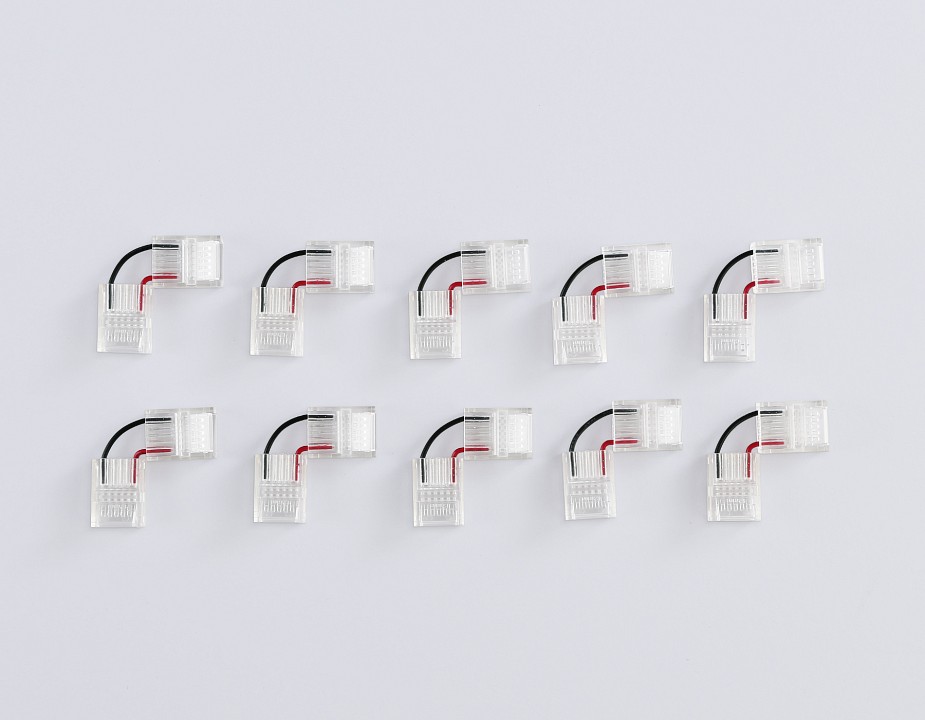 Соединитель лент угловой жесткий ambrella light  gs6871