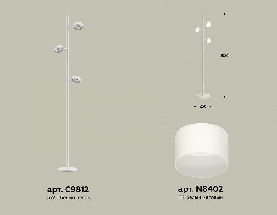 Торшер ambrella light xb xb9812204