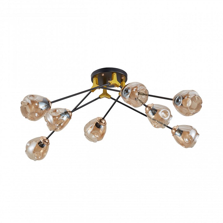 Потолочная люстра arte milano amalfi 252588/8 br