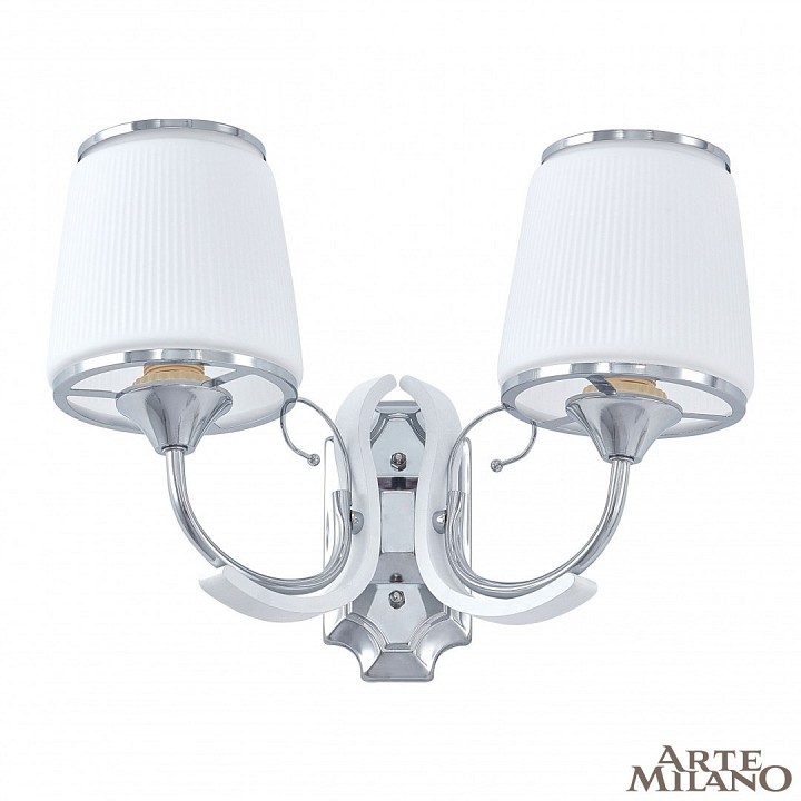 Бра arte milano florentia-9247 309247/2w wh/ni
