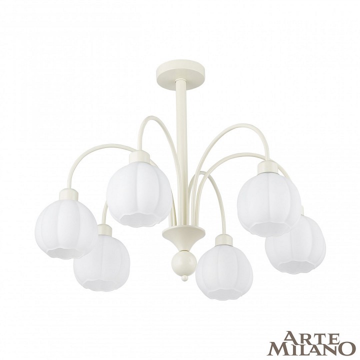 Люстра на штанге arte milano am-napoli 315066/d680/6 iv