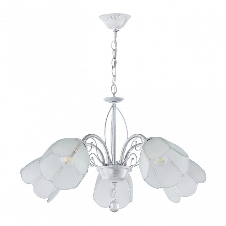 Подвесная люстра arte milano amalfi-2656 332656/5 wt+sl