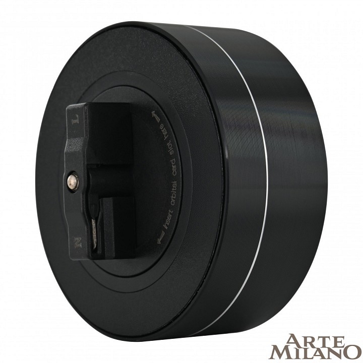Розетка 2xusb на треке arte milano am-track-sockets 380011ts/usbx2 black
