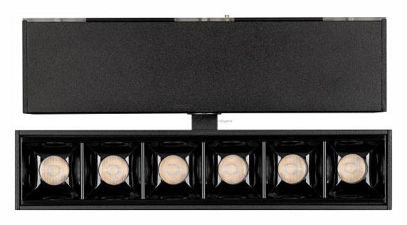 Светильник на штанге arlight mag-laser-fold-45-s160-6w day4000 (bk, 15 deg, 24v) 026971