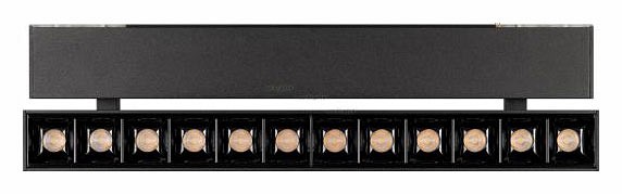 Светильник на штанге arlight mag-laser-fold-45-s320-12w day4000 (bk, 15 deg, 24v) 026975