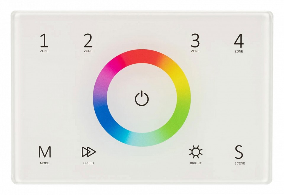 Панель-регулятора цвета rgb сенсорная встраиваемая arlight smart 28402