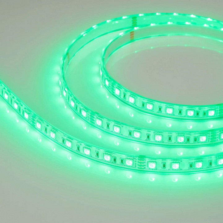 Лента светодиодная arlight b60 rgb 24v 10mm 14.4 w/m ip20-ip68 029515(3)