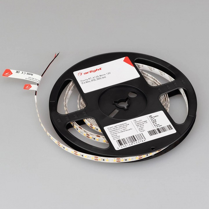 Лента светодиодная arlight rt-a120-8mm 042287