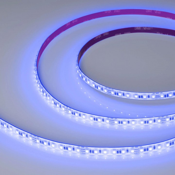 Лента светодиодная arlight a120 rgb 24v 8mm 12 w/m ip20-ip67 042906