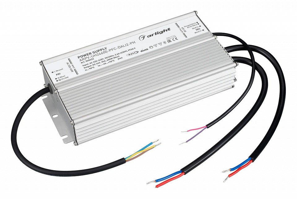 Блок питания с проводом arlight arpv 048622