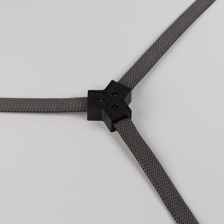 Соединитель x-образный для треков-ремней arlight  049827