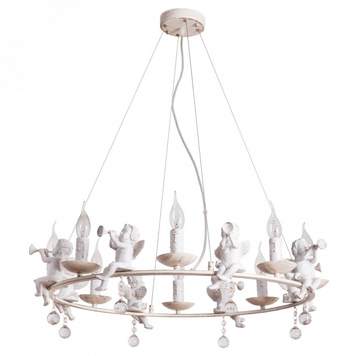 Подвесная люстра arte lamp amur a1133sp-8wg
