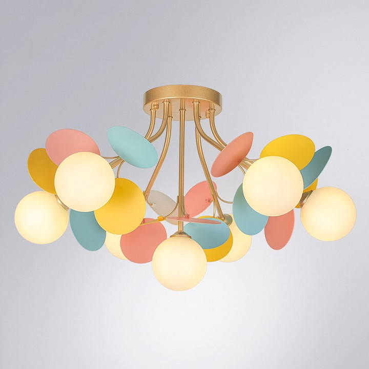 Потолочная люстра arte lamp peacock a1369pl-7md