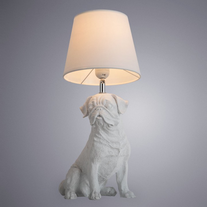 Настольная лампа декоративная arte lamp bobby a1512lt-1wh