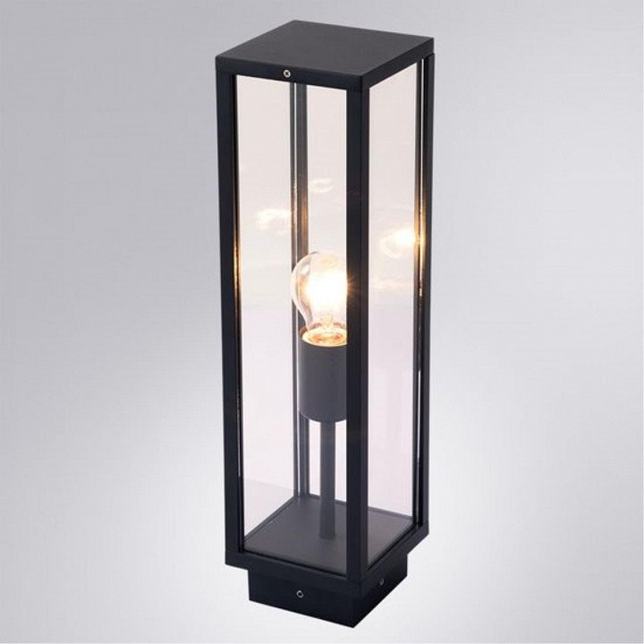 Наземный низкий светильник arte lamp pot a1631pa-1bk