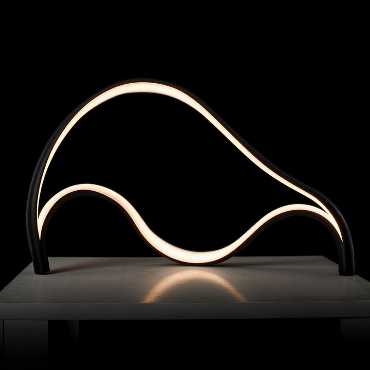 Настольная лампа декоративная arte lamp hyperbola a1987lt-12bk