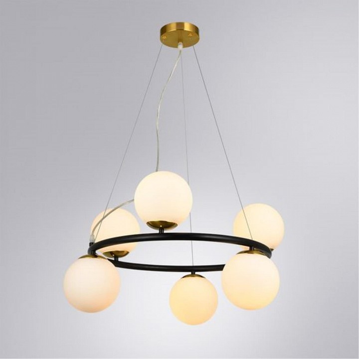 Подвесная люстра arte lamp alcor a2224sp-6bk