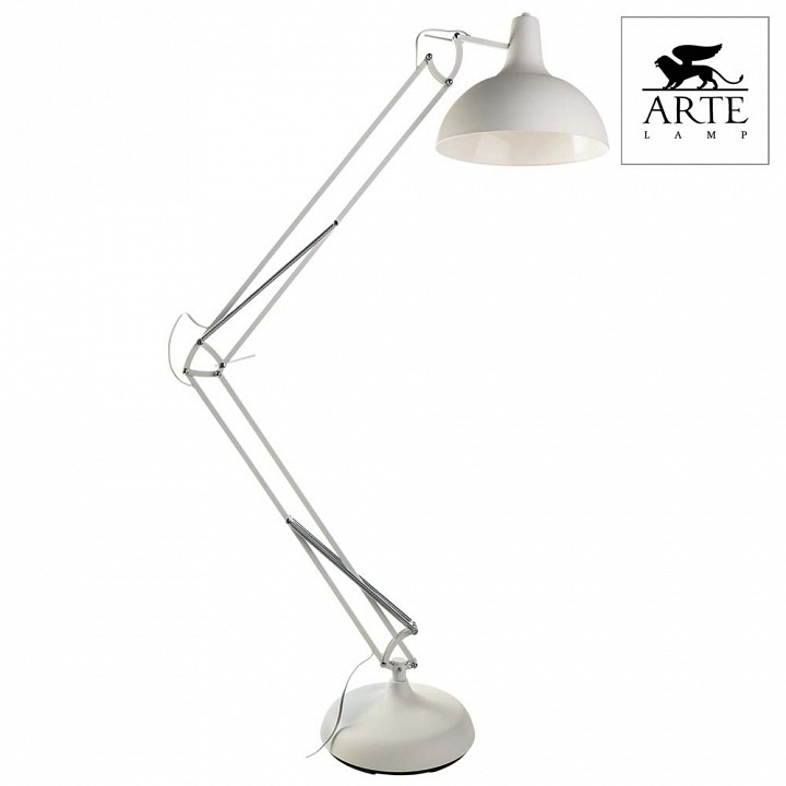 Торшер arte lamp goliath a2487pn-1wh
