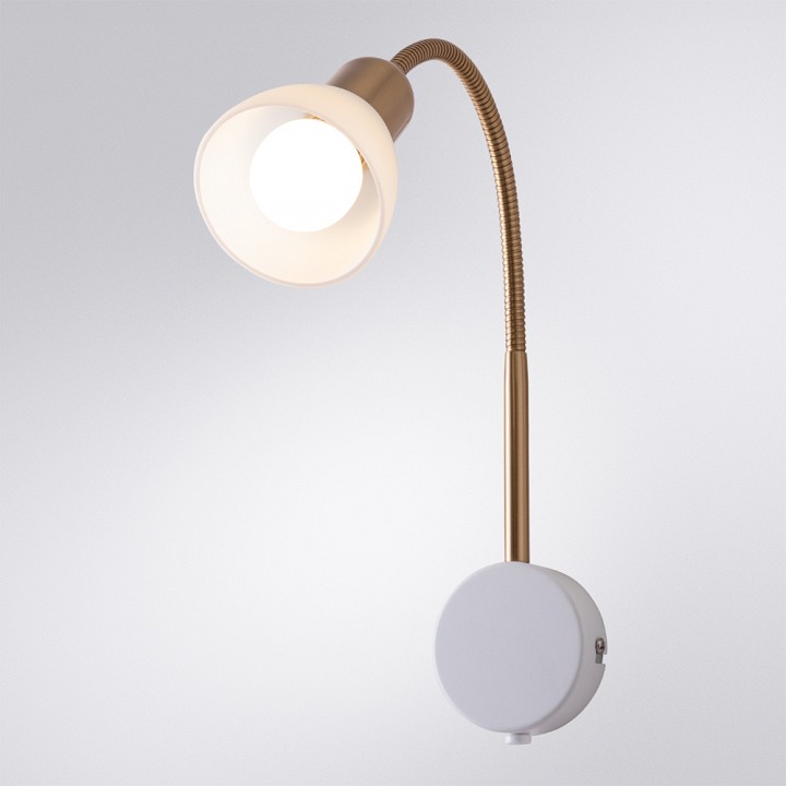 Бра arte lamp falena a3116ap-1wh