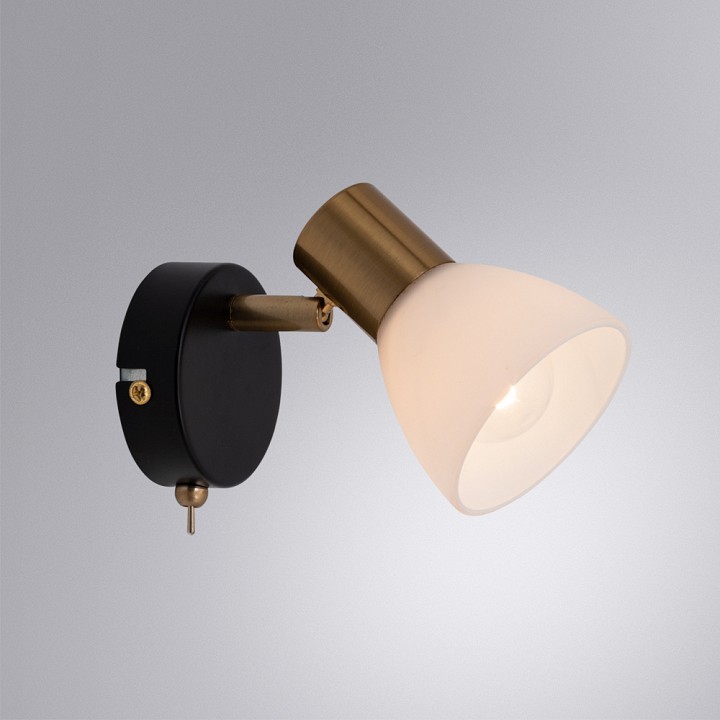 Бра arte lamp falena a3117ap-1bk