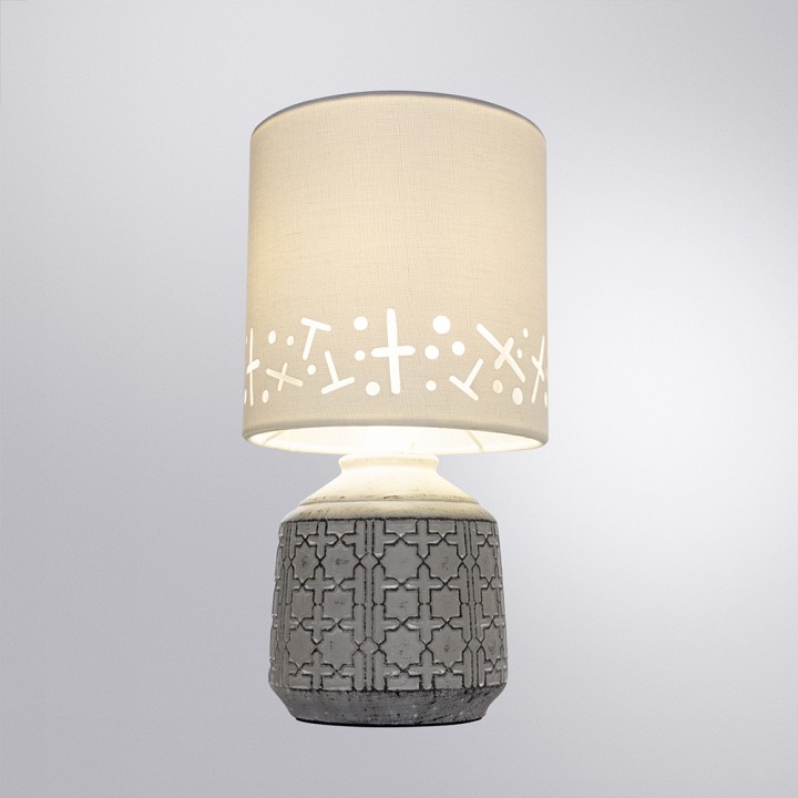 Настольная лампа декоративная arte lamp bunda a4007lt-1gy