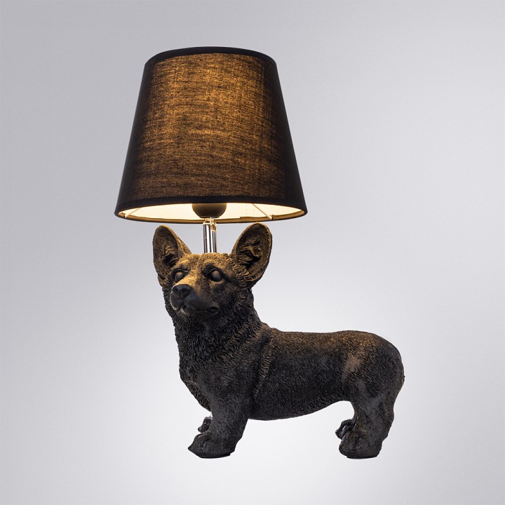 Настольная лампа декоративная arte lamp schedar a4008lt-1bk