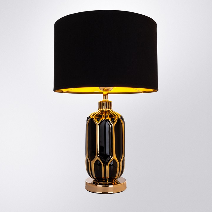 Настольная лампа декоративная arte lamp revati a4016lt-1bk
