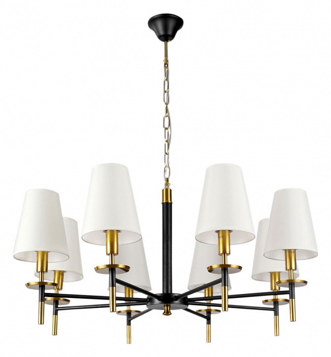 Подвесная люстра arte lamp riccardo a4075lm-8bk