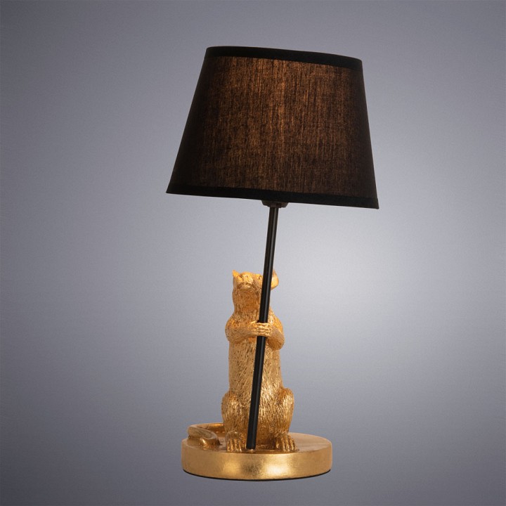 Настольная лампа декоративная arte lamp gustav a4420lt-1go
