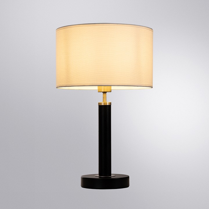 Настольная лампа декоративная arte lamp robert a5029lt-1ss