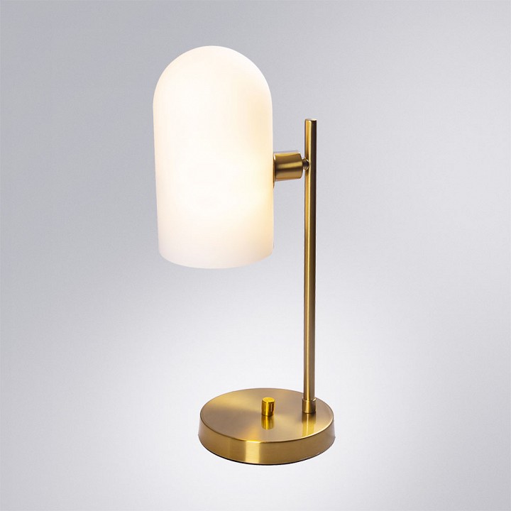 Настольная лампа декоративная arte lamp cassel a5454lt-1pb