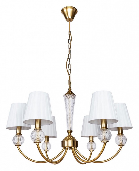 Подвесная люстра arte lamp gracie a7301lm-6pb