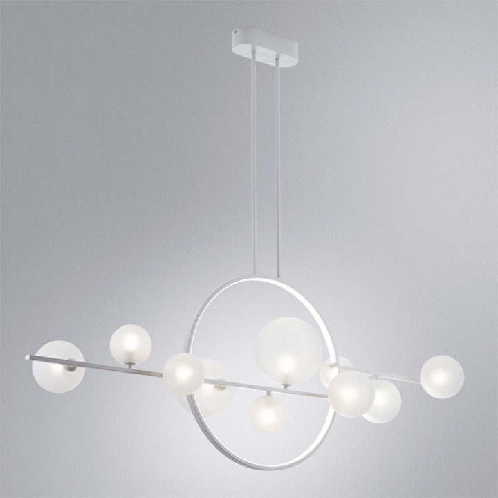 Люстра на штанге arte lamp saturn a7790sp-75wh