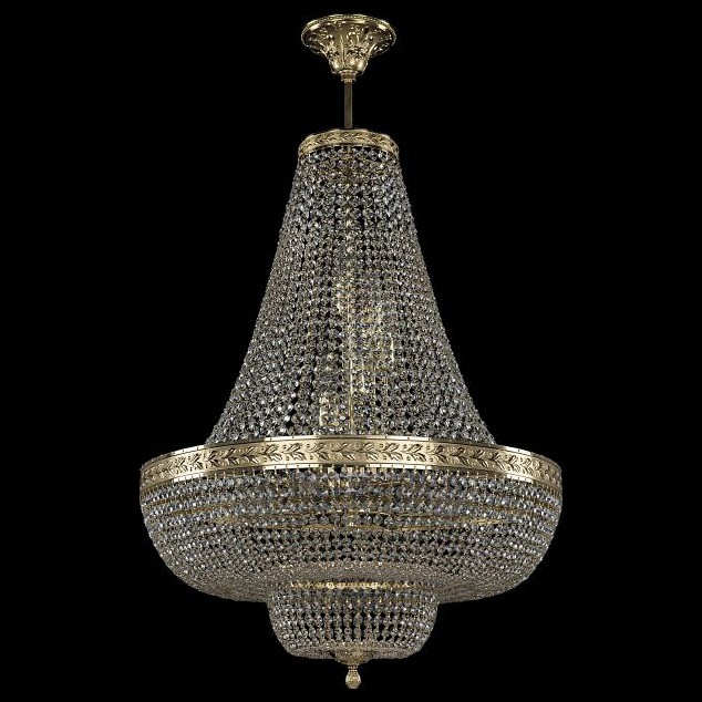 Светильник на штанге bohemia ivele crystal 1909 19091/h2/60iv g