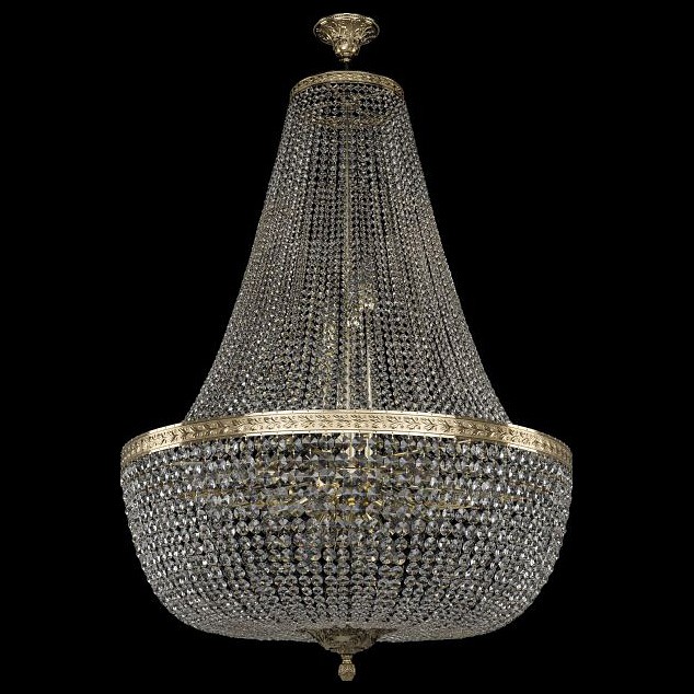 Люстра на штанге bohemia ivele crystal 1911 19111/h2/90iv g
