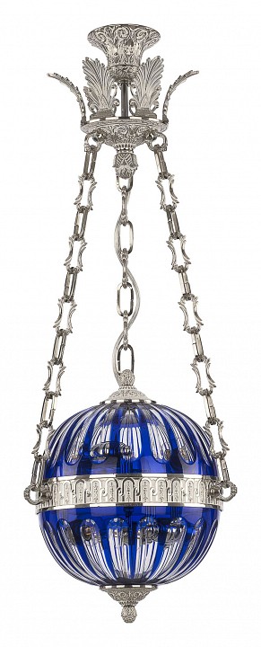 Подвесной светильник bohemia ivele crystal 7100 71000p/25 nw clear-blue/h-1h y8